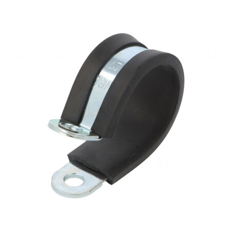 Clipsuri oțel cu protecție EPDM 27mm | Electronic-mag.ro | Componente Electronice