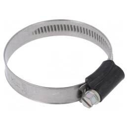 Colier cu șurub de strângere 9mm oțel ST 44-56mm | Electronic-mag.ro | Componente Electronice
