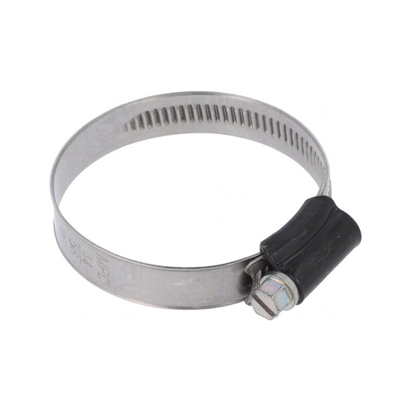 Colier cu șurub de strângere 9mm oțel ST 44-56mm | Electronic-mag.ro | Componente Electronice