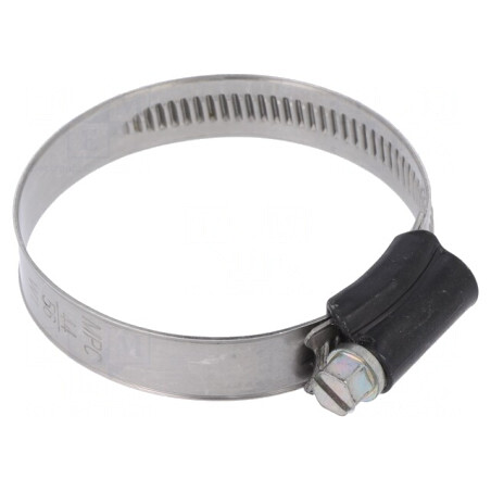 Colier cu șurub de strângere 9mm oțel ST 44-56mm | Electronic-mag.ro | Componente Electronice