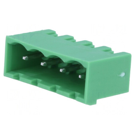 Regletă de conexiuni deconectabilă 4 piste 5,08mm drept tată | Electronic-mag.ro | Componente Electronice