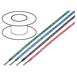 Cablu Cu 18AWG PVC Verde 600V | Electronic-mag.ro | Componente Electronice