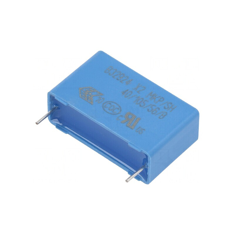 Condensator cu Polipropilenă 1uF THT 31.5x19x11mm ±20% | Electronic-mag.ro | Componente Electronice