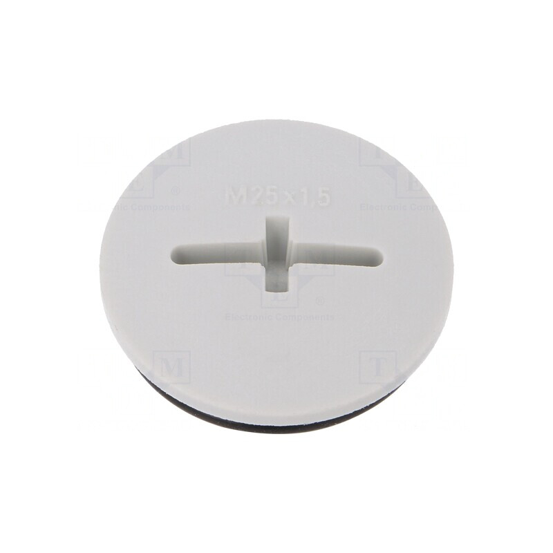 Capac Protecție IP68 Poliamidă Gri M25 1,5 | Electronic-mag.ro | Componente Electronice