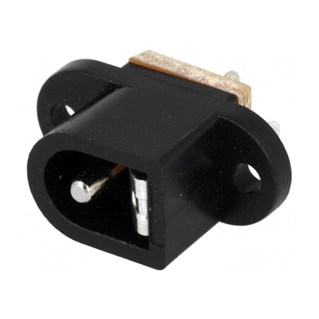 Conector Alimentare DC Tată 5,5x2,1mm Lipire 5A | Electronic-mag.ro | Componente Electronice