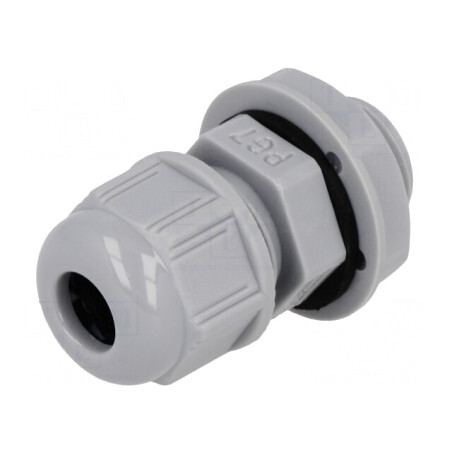 Garnitură de Etanșare PG7 Gri Închis IP68 Poliamidă | Electronic-mag.ro | Componente Electronice