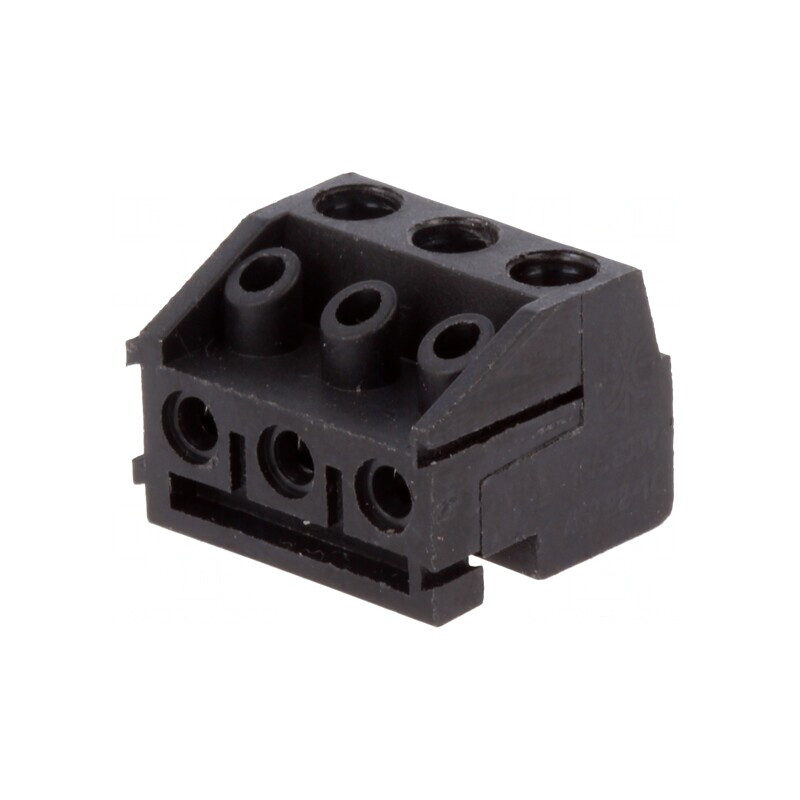 Regletă Conexiuni Deconectabilă 5mm 90° Mamă | Electronic-mag.ro | Componente Electronice