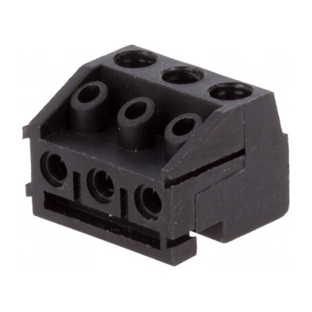 Regletă Conexiuni Deconectabilă 5mm 90° Mamă | Electronic-mag.ro | Componente Electronice