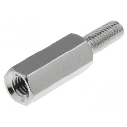 Piuliță-distanțieră filetată 70mm M3 | Electronic-mag.ro | Componente Electronice