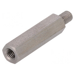 Piuliţă-distanţieră filetată 30mm M5-M5 | Electronic-mag.ro | Componente Electronice