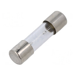 Siguranță întârziată 3A 250V sticlă 5x20mm alamă | Electronic-mag.ro | Componente Electronice