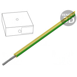 Cablu ÖLFLEX HEAT 125 SC 1x0,5mm2 Cu Galben-Verde | Electronic-mag.ro | Componente Electronice
