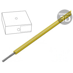 Cablu galben ÖLFLEX® HEAT 125 SC 1x0,5mm2 | Electronic-mag.ro | Componente Electronice