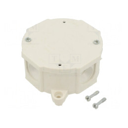 Cutie de Conexiuni pentru Perete 60x60x30mm | Electronic-mag.ro | Componente Electronice