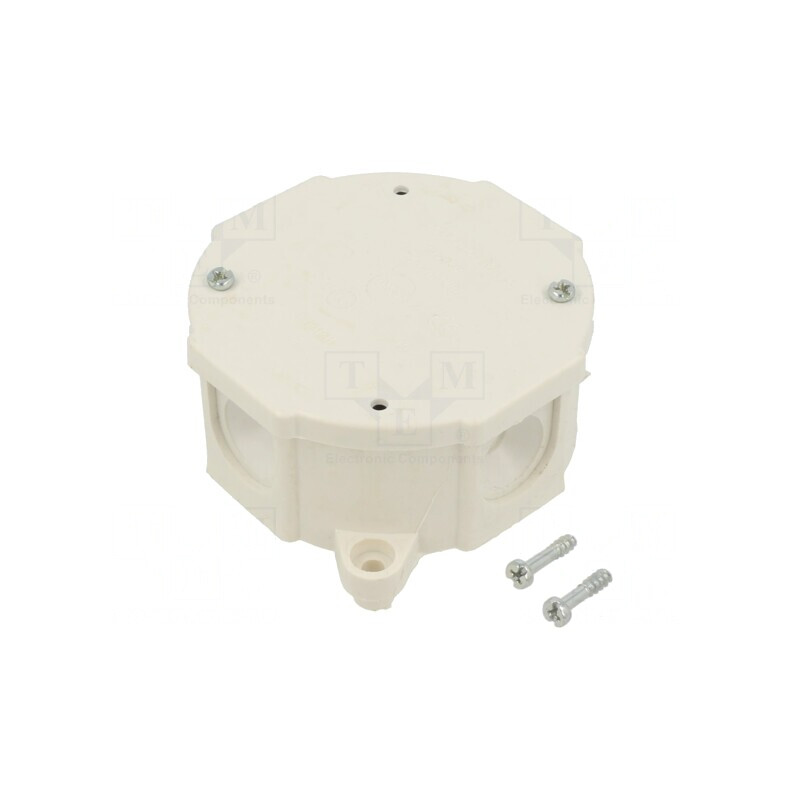 Cutie de Conexiuni pentru Perete 60x60x30mm | Electronic-mag.ro | Componente Electronice
