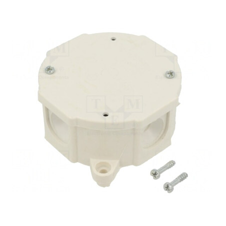 Cutie de Conexiuni pentru Perete 60x60x30mm | Electronic-mag.ro | Componente Electronice
