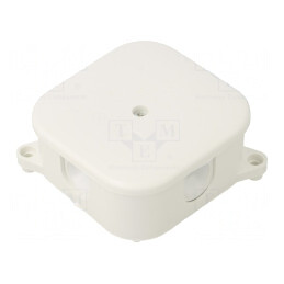 Cutie de conexiuni perete 75x75x30mm | Electronic-mag.ro | Componente Electronice