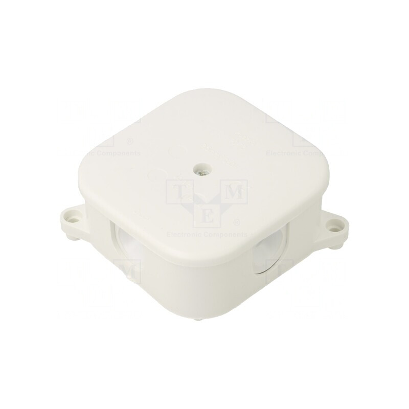 Cutie de conexiuni perete 75x75x30mm | Electronic-mag.ro | Componente Electronice