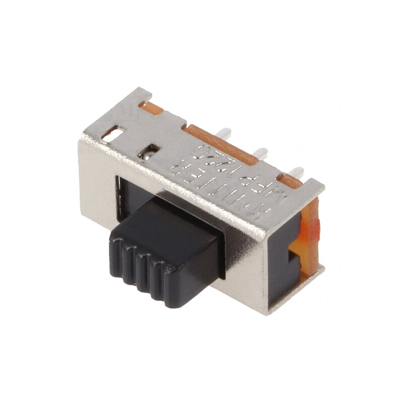Comutator glisant SPDT 0,3A/30VDC ON-ON PCB THT | Electronic-mag.ro | Componente Electronice
