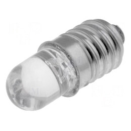 Lampă LED Albă 12V DC 90mW 30° | Electronic-mag.ro | Componente Electronice