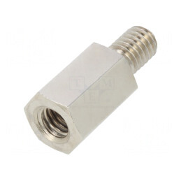 Piuliță-distanțieră filetată 15mm M6/M6 | Electronic-mag.ro | Componente Electronice