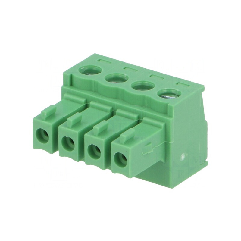 Regletă de Conexiuni Deconectabilă 3,81mm 4 Piste Drept Mufă | Electronic-mag.ro | Componente Electronice