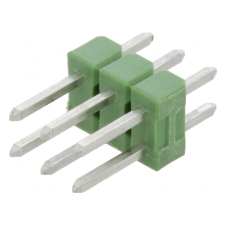 Conector pin tată 6 pini drept 2,54mm | Electronic-mag.ro | Componente Electronice