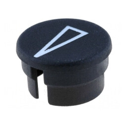Capac Poliamidă Neagră 15mm | Electronic-mag.ro | Componente Electronice