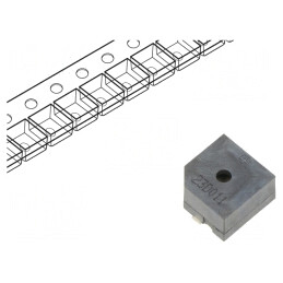 Semnalizator Electromagnetic 2,4kHz 40mA | Electronic-mag.ro | Componente Electronice