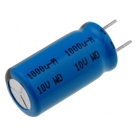 Condensator electrolitic low ESR 1000uF 10V 10x20mm | Electronic-mag.ro | Componente Electronice