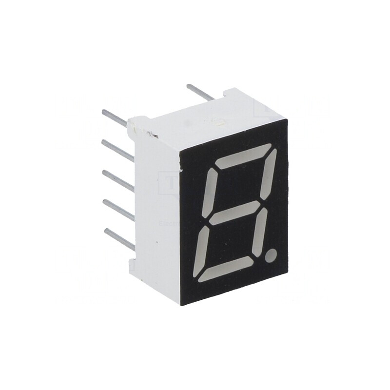 Afișaj LED 7 Segmente Verde 9,9mm | Electronic-mag.ro | Componente Electronice