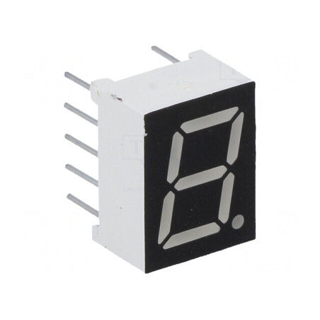 Afișaj LED 7 Segmente Verde 9,9mm | Electronic-mag.ro | Componente Electronice