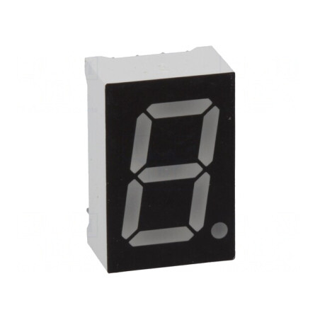 Afişaj LED 7 Segmente Verde 14.2mm | Electronic-mag.ro | Componente Electronice