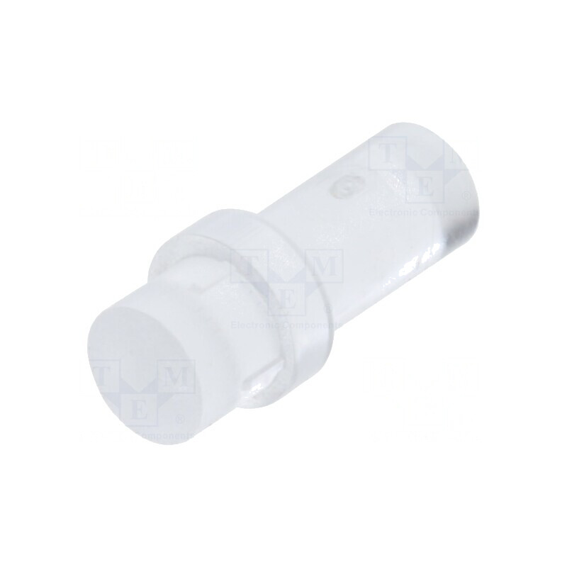 Tub LED Rotund 3mm Partea Frontală Plată | Electronic-mag.ro | Componente Electronice