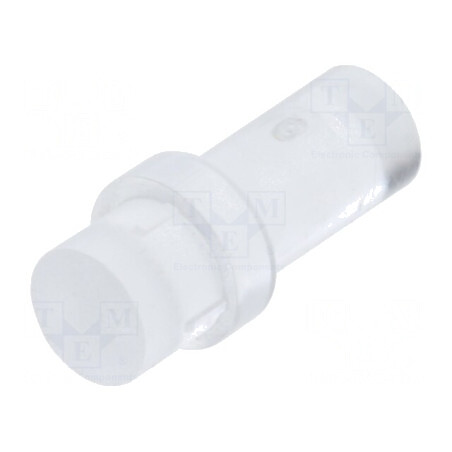 Tub LED Rotund 3mm Partea Frontală Plată | Electronic-mag.ro | Componente Electronice