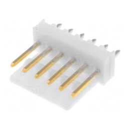 Soclu cablu-placă 2,54mm 6 pini THT | Electronic-mag.ro | Componente Electronice