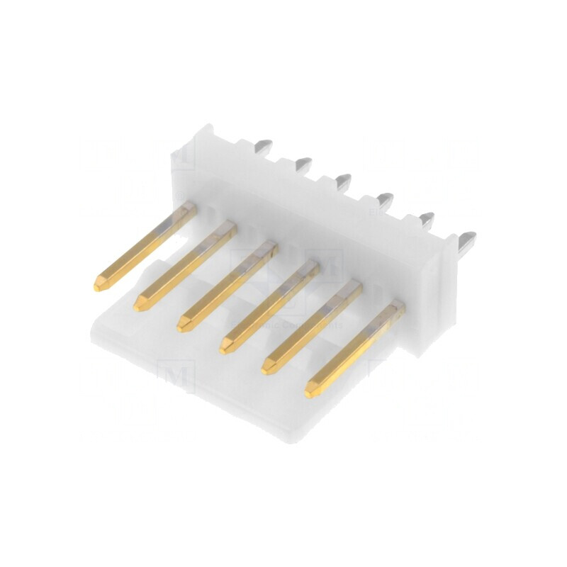 Soclu cablu-placă 2,54mm 6 pini THT | Electronic-mag.ro | Componente Electronice