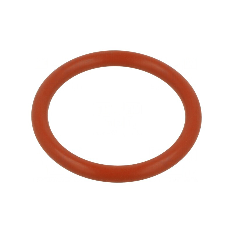 Garnitură O-ring silicon roșie 6mm x 50mm | Electronic-mag.ro | Componente Electronice
