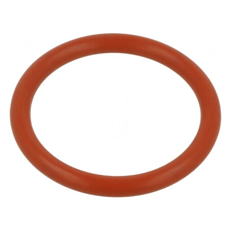 Garnitură O-ring silicon roșie 6mm x 50mm | Electronic-mag.ro | Componente Electronice