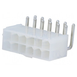 Soclu cablu-placă 4.2mm 12 pini THT 7A cositorit | Electronic-mag.ro | Componente Electronice