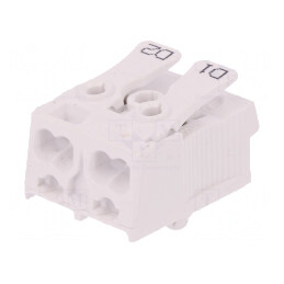 Terminal Îmbinare Piste 2 0,5-2,5mm2 450V 24A | Electronic-mag.ro | Componente Electronice