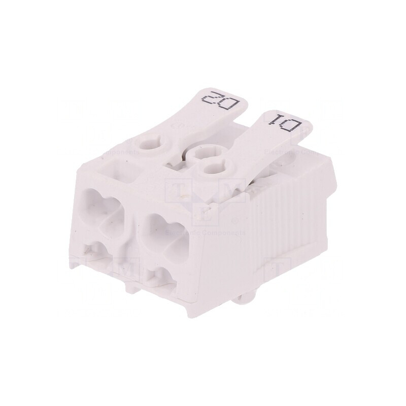 Terminal Îmbinare Piste 2 0,5-2,5mm2 450V 24A | Electronic-mag.ro | Componente Electronice