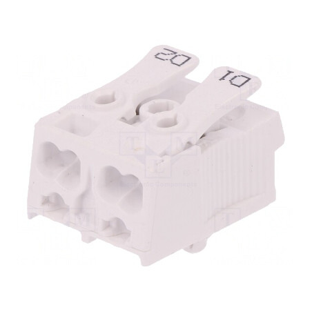 Terminal Îmbinare Piste 2 0,5-2,5mm2 450V 24A | Electronic-mag.ro | Componente Electronice