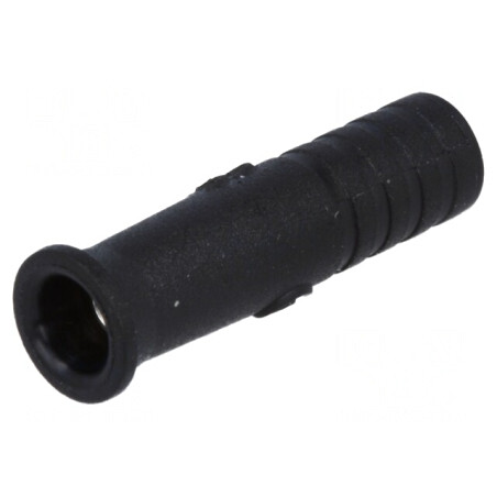 Soclu Banană 2mm Negru pentru Lipire | Electronic-mag.ro | Componente Electronice