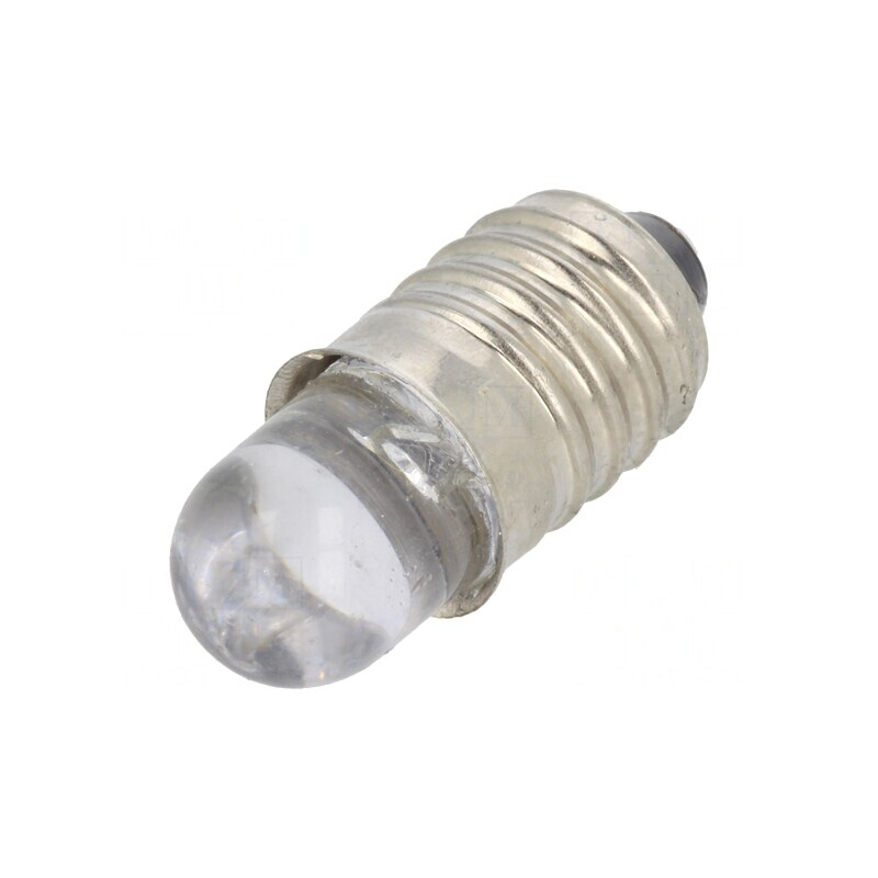 Lampă LED verde 12V 90mW 30° E10 | Electronic-mag.ro | Componente Electronice