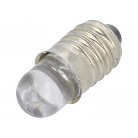 Lampă LED verde 12V 90mW 30° E10 | Electronic-mag.ro | Componente Electronice