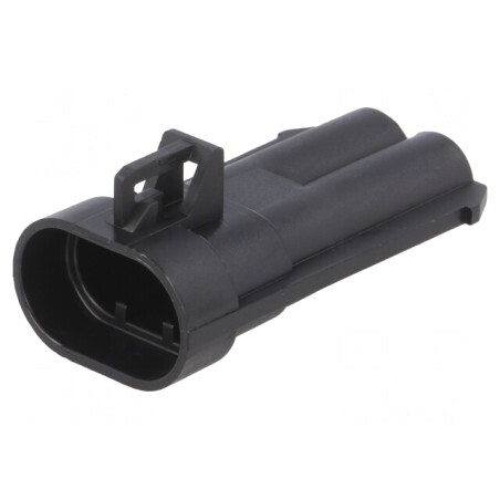 Conector Automotive Ducon 6.3 Tată 2 Pin Mufă pe Cablu | Electronic-mag.ro | Componente Electronice