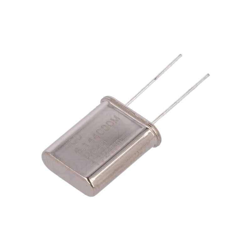 Rezonator de cuarț 6,144MHz THT HC49 30pF | Electronic-mag.ro | Componente Electronice