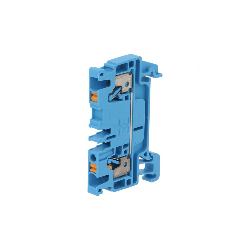 Conector Șine 2,5mm2 2 Borne Albastru Wemid | Electronic-mag.ro | Componente Electronice Conector Șine 2,5mm2 2 Borne Albastru Wemid | Electronic-mag.ro | Componente Electronice
