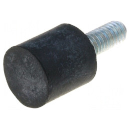 Picioruş Vibro-Absorbant 10mm Duritate 55 Shore | Electronic-mag.ro | Componente Electronice